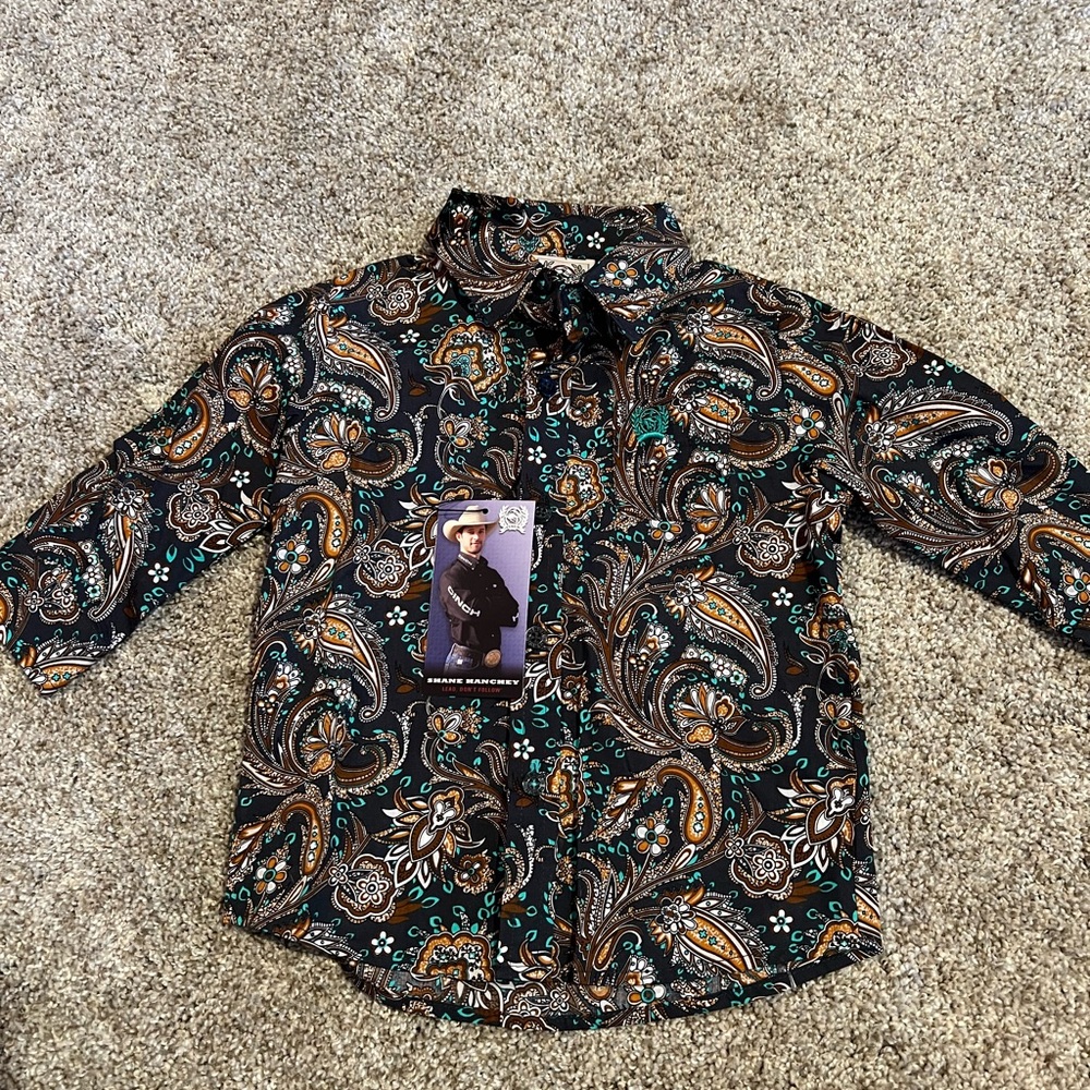 Cinch button up